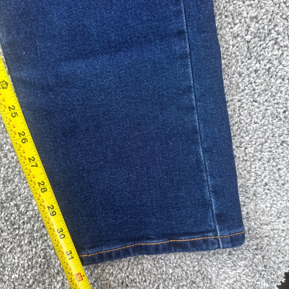 Levis 502 Taper Jeans Men 36x32 Dark Wash Americana Casual Denim Street NWT - Picture 6 of 7